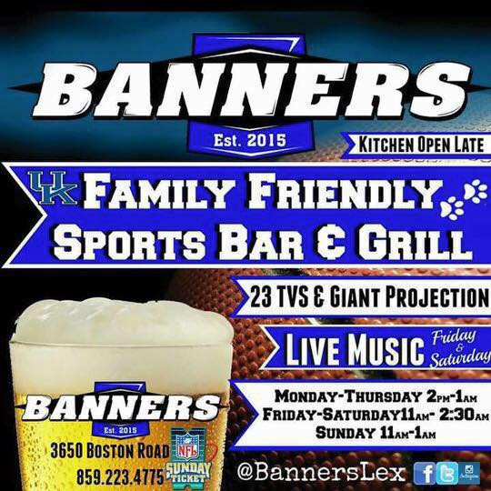 Banners, Lexington, KY Booking Information & Music Venue Reviews