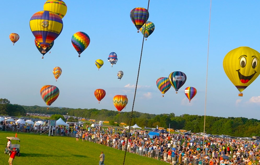 The New Jersey Festival of Ballooning, Readington, NJ Booking